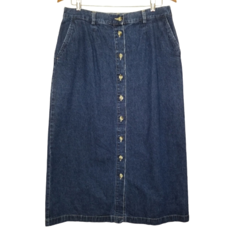 Women's Cabin Creek Button Down Skirt Size 14